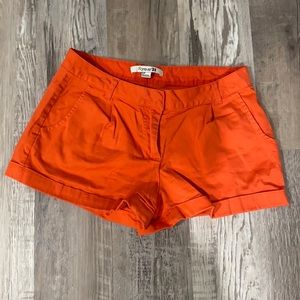 Forever 21. Size Small. Orange Shorts.
